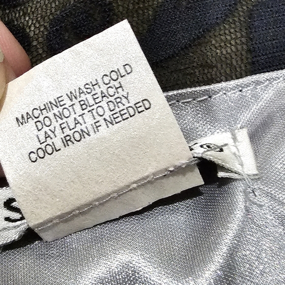 SALLY MILLER Victorian Vibes Dress Silky Silver Lining Deep Blue Sheer Velvet - Picture 13 of 17